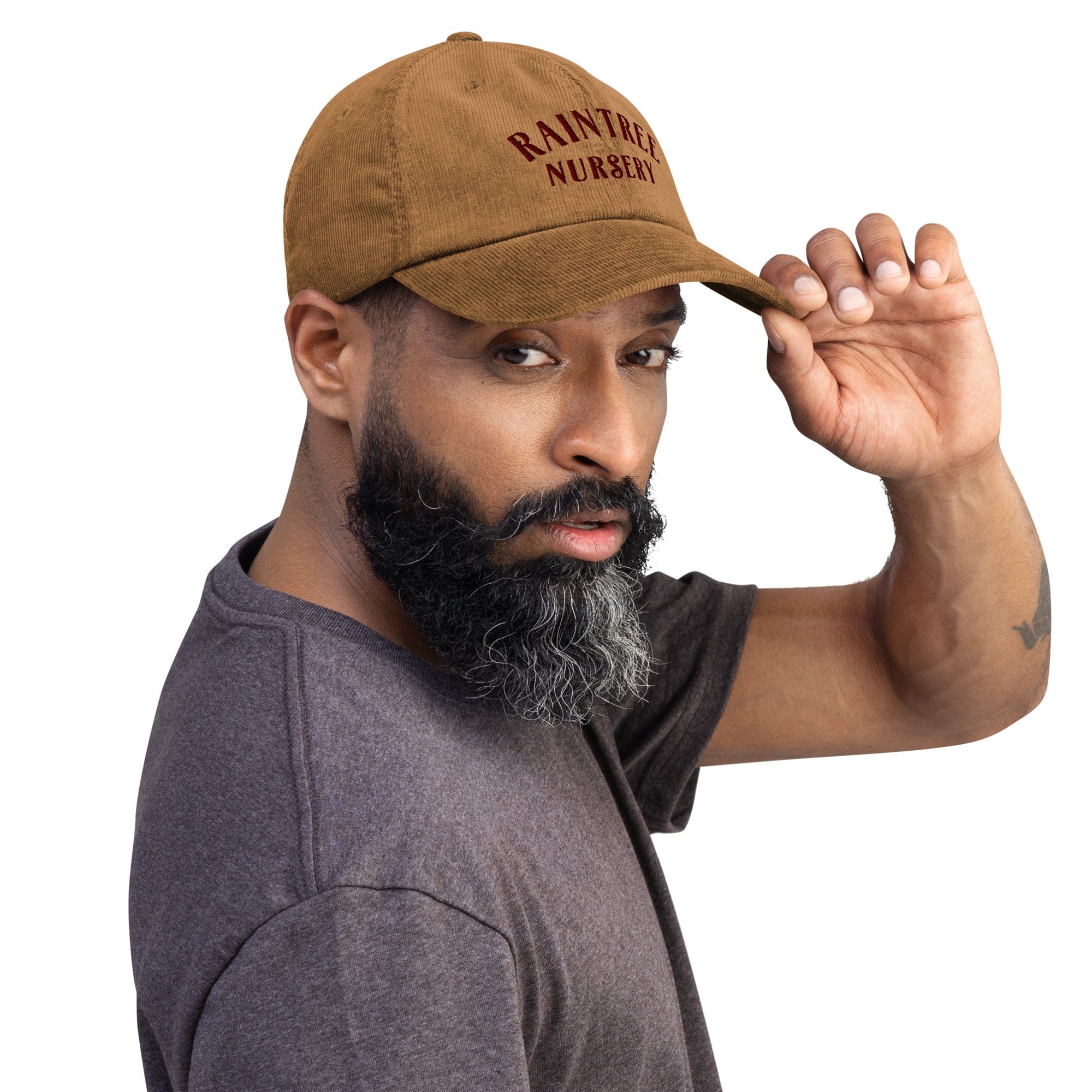Winter Edition Corduroy Hat in Camel - Image 3